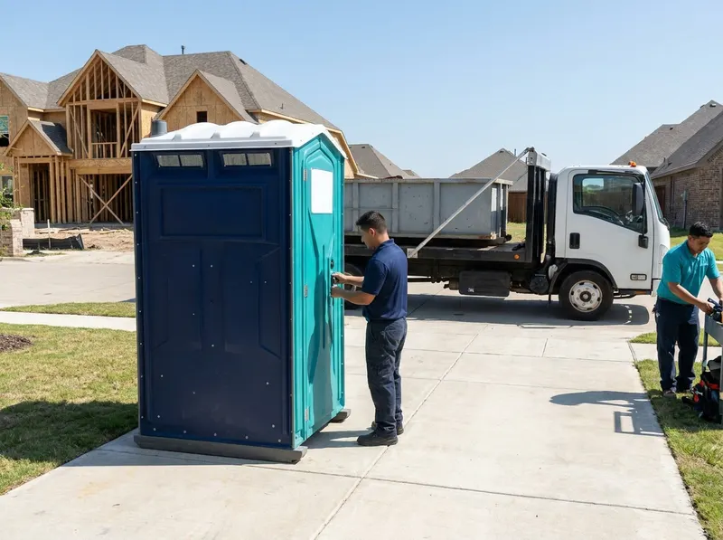 Standard Construction Portable Toilets in Dallas, TX