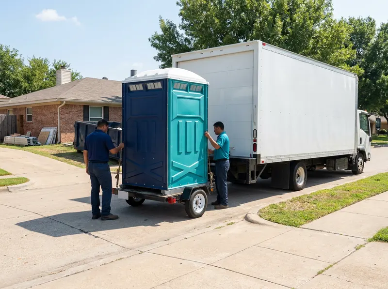 Towable Mobile Restroom Units in Dallas, TX